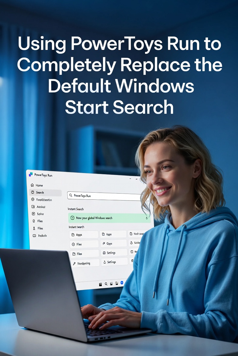 Using PowerToys Run to Completely Replace the Default Windows Start Search