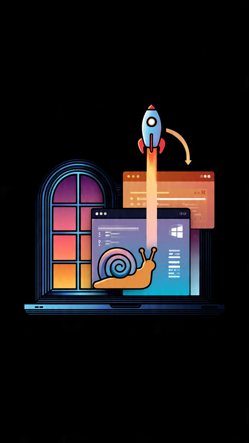 Swapping the Default Windows Terminal Shell for Faster File Navigation