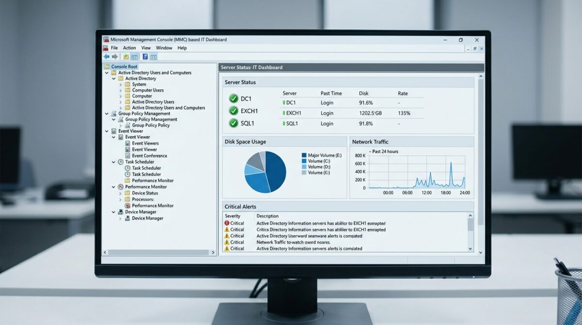 Consolidating Administrative Tools by Creating a Custom Microsoft Management Console (MMC) Snap-in