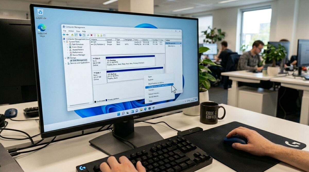 Preventing Drive Letter Reassignment on External Hard Drives to Maintain Stable Backup Paths