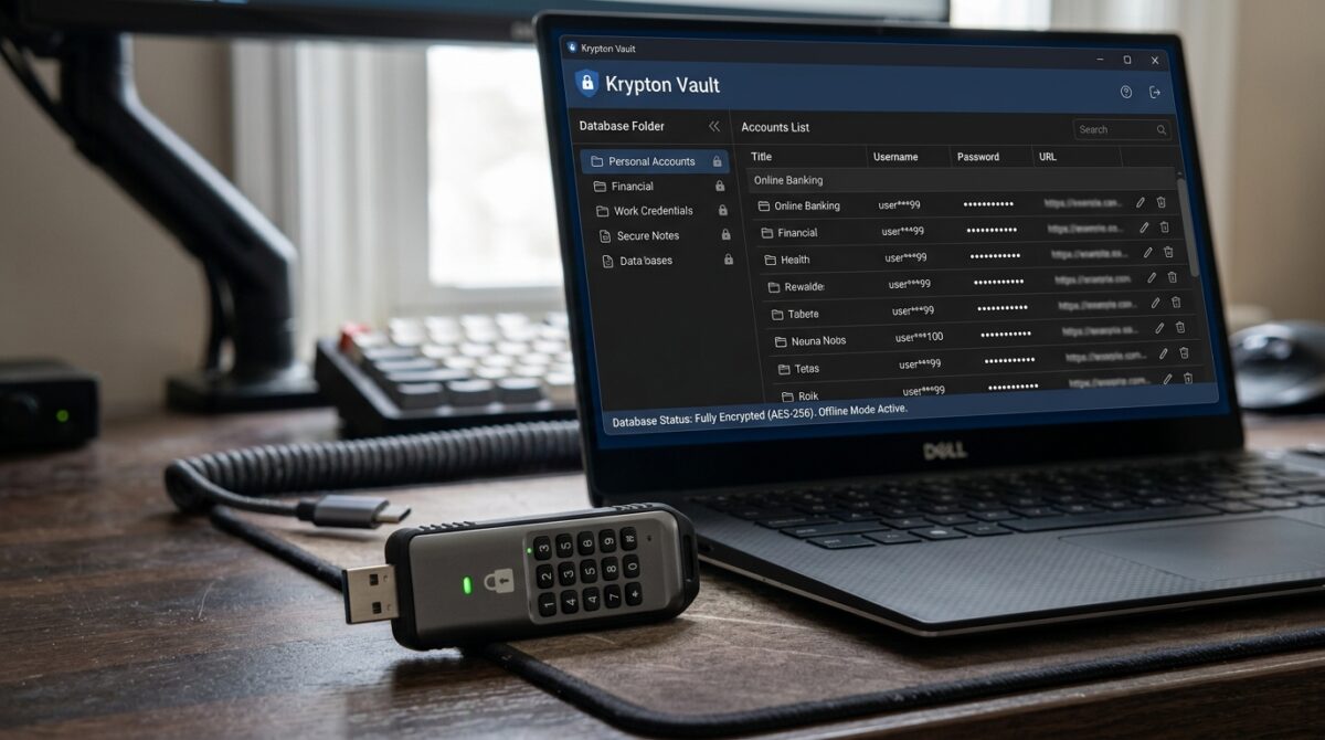 Structuring a Master Password Database Using Offline, Localized Password Managers for Maximum Security